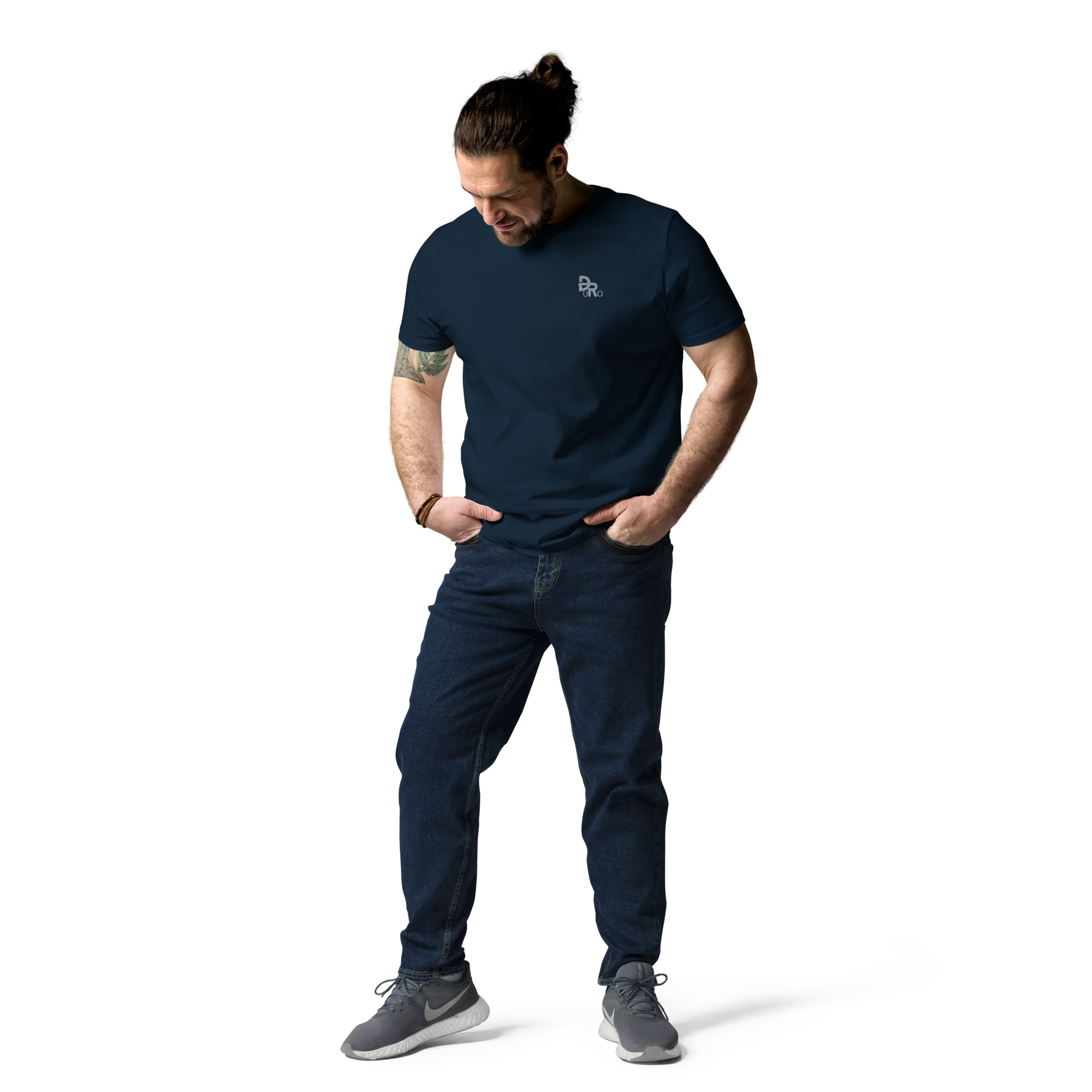 unisex-organic-cotton-t-shirt-french-navy-front-2-66a783c9e63f2.jpg